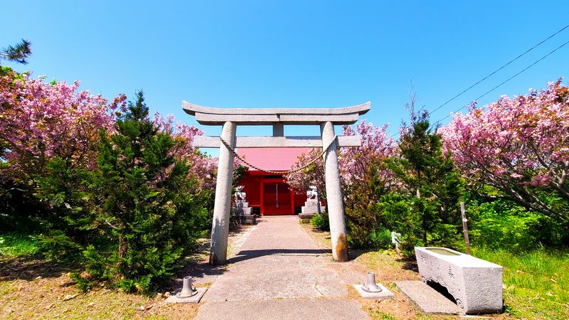 Itsukushima’s Stone Tori Gate